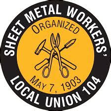 local 104 sheet metal union holiday schedule|sheet metal 104 fringe benefits.